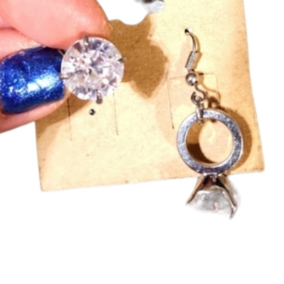Diamond ring fashion dangles celebrate! 7.00 with bundle - Picture 1 of 3
